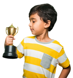 Kid with Trophy